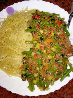 A picture of Simple spaghetti.