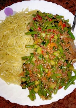 A picture of Simple spaghetti.