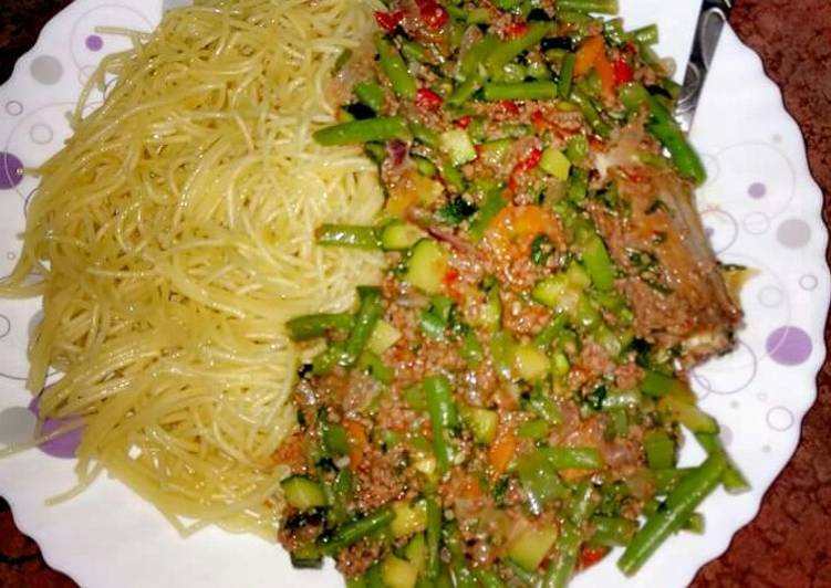 Recipe of Speedy Simple spaghetti