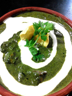 A picture of Palak Paneer 😋.