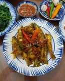 Cá bống kho khô với nghệ