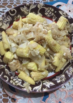 Foto resep Baby Corn with Tofu