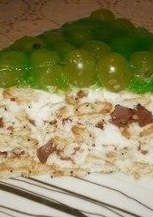 Фото Вкусный торт без выпечки.