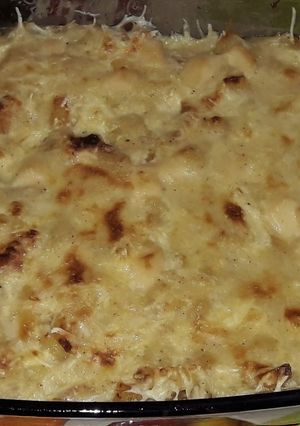 صورة لوصفة غراتان بالبطاطا والتونة