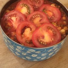 A picture of Chickpea lentil mix :).