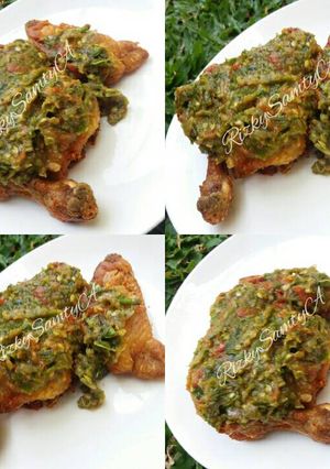 Foto resep Ayam Goreng Sambal Cabe Ijo