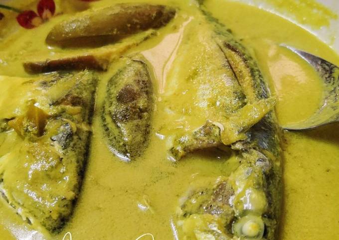 Resep Gulai Lemak Ikan Kembung dan Terung #Perak #RayaHiteaPertama yang Menggugah Selera