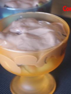 Una foto de Copa de manzana e higos