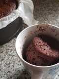 Mug cake de Chocolate (con masa sobrante de bizcocho)