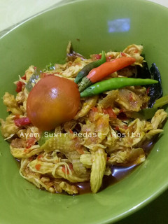 Foto resep Ayam Suwir Pedas