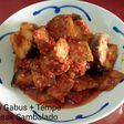 Ikan Gabus + Tempe masak Sambalado