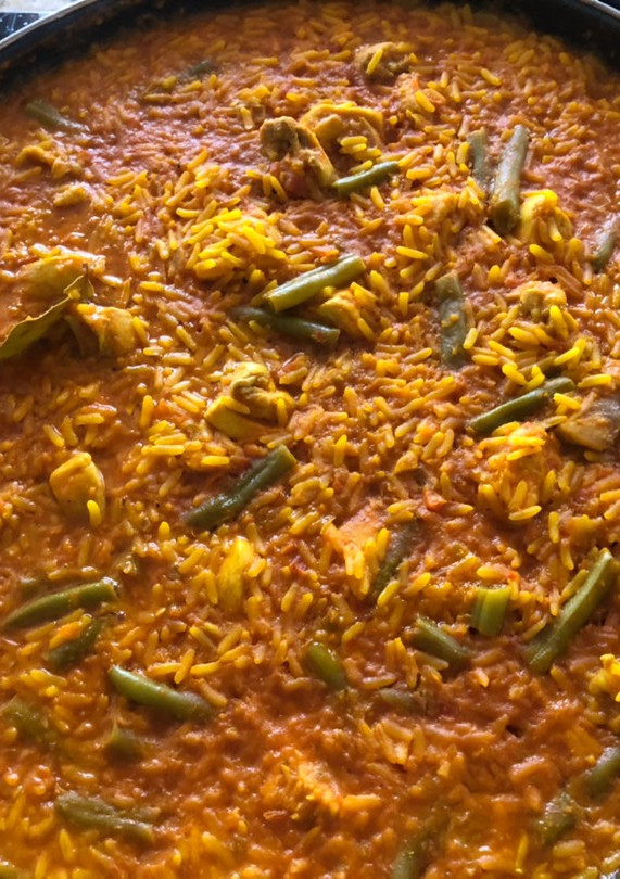Una foto de Arroz con Pollo