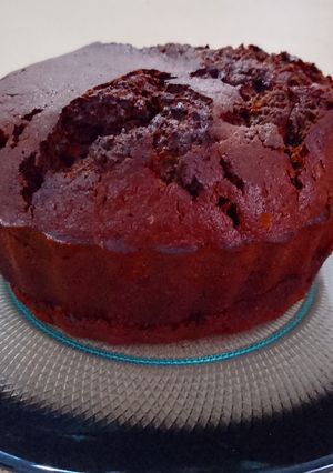 Una foto de Budín de Zanahoria y Cacao Amargo