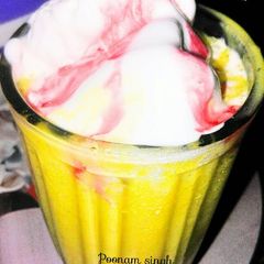 A picture of Mango shake.