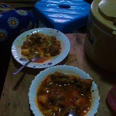 A picture of Chicken stew.