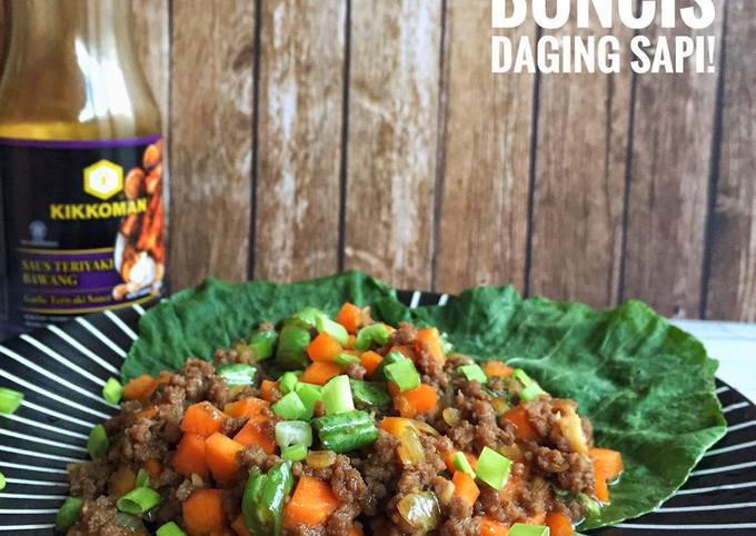 Bagaimana Menyiapkan Tumis Wortel Buncis Daging Sapi! yang Enak