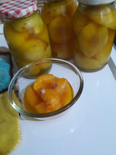 عکسی از دستور 🍐کمپوت گلابی زعفرانی🍐💖