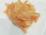 Gừng muối dấm hồng (ăn kèm với sushi)
