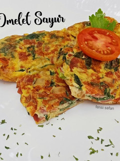 Foto resep Omelet Sayur