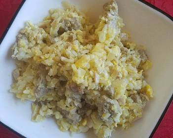 Easy Fast Cooking Ground Turkey Leftover Rice  Eggs Practical Delicious