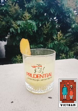 Hình của món Trà Gừng.