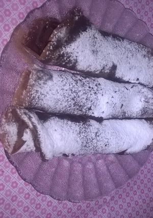 Una foto de Panqueques de chocolate