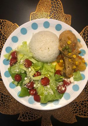 Una foto de Guiso de piernas de pollo