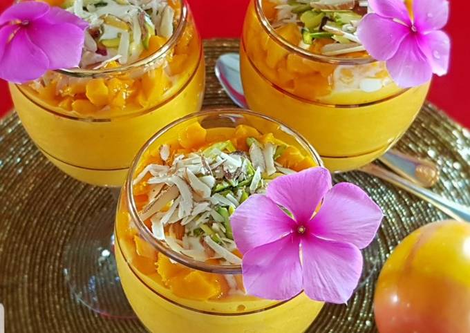 Recipe of Homemade Mango Mastani