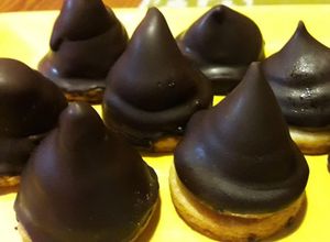 Una foto de Conitos de dulce de leche