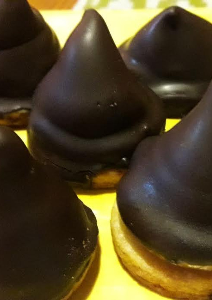 Una foto de Conitos de dulce de leche