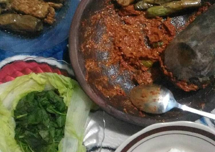 Rahasia Membuat Sego Tempong Sambal Tempong Khas Banyuwangi Yang Lezat