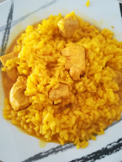 Una foto de Arroz con pollo