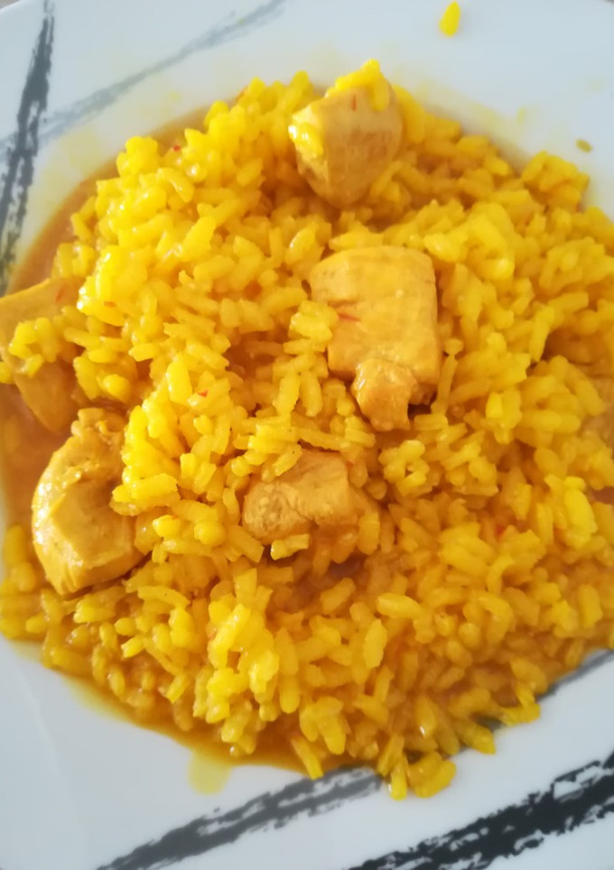 Una foto de Arroz con pollo