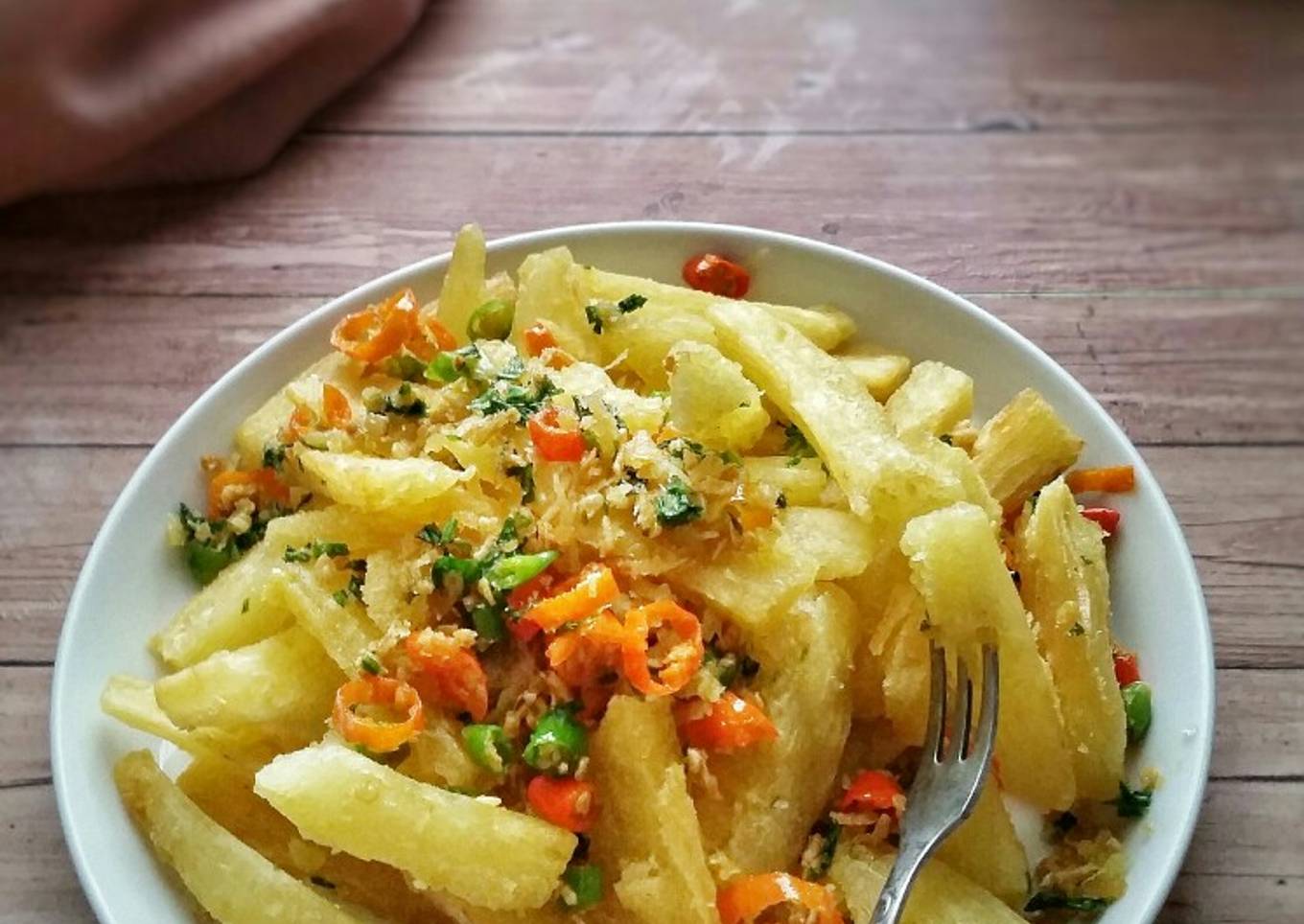 Singkong Goreng Cabe Garam