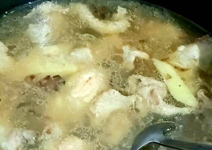 Ayam jahe, agar slalu sehat. Enak dan simple