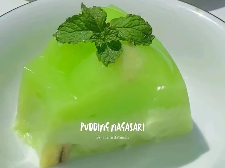 Cara Mudah Membuat Resep Pudding Nagasari🍌 yang Menggugah Selera Anti Ribet, Menggugah Selera