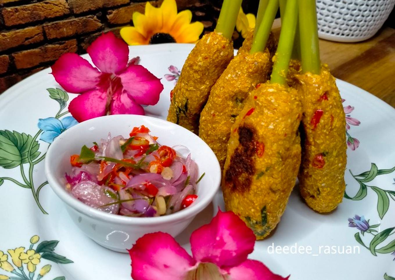 Sate Lilit Ikan Dori