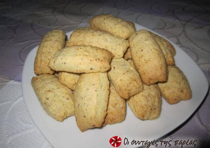 κύρια φωτογραφία συνταγής Γευστικά μπισκότα φουντουκιού