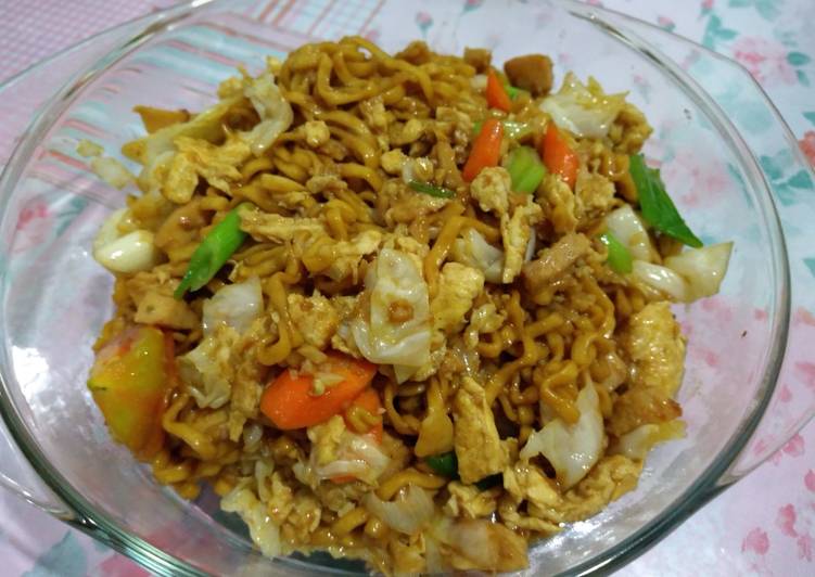 Bagaimana Menyiapkan Mie goreng nyemek, Sempurna