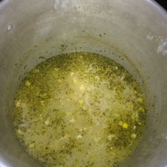 A picture of Aunt Barb's Chicken Corn Soup.