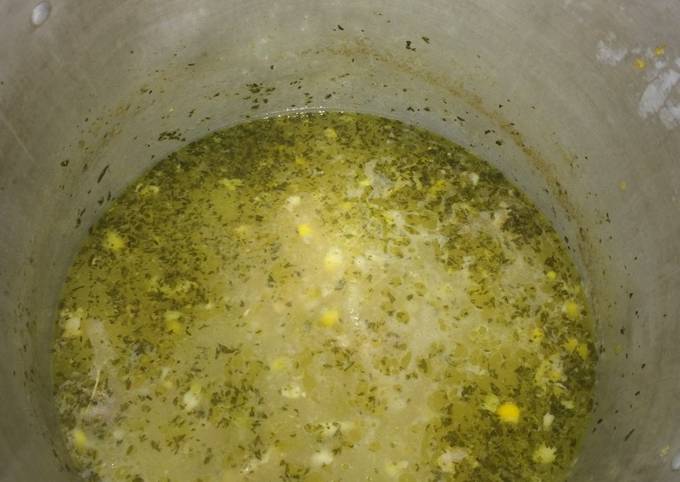 Recipe of Homemade Aunt Barb&#39;s Chicken Corn Soup