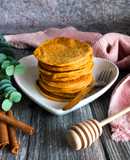 Panquecas de Abóbora e Maple Syrup
