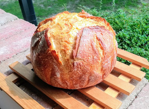 Kovászos kenyér (vekkerrel) recept fotója
