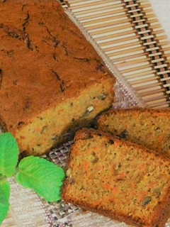 Una foto de Bizcocho integral de zanahoria (Carrotcake)