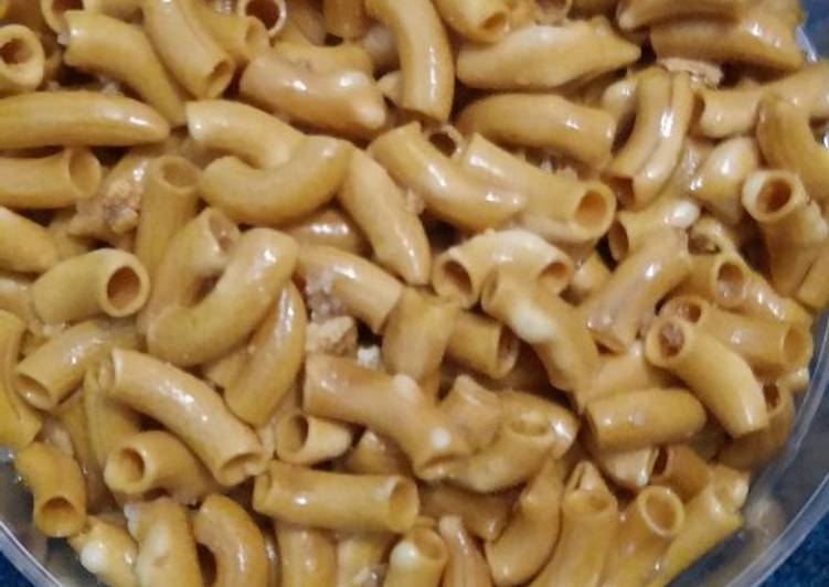 Makaroni setengah mateng
