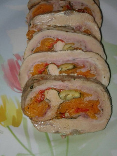 Una foto de Solomillo de cerdo arrollado