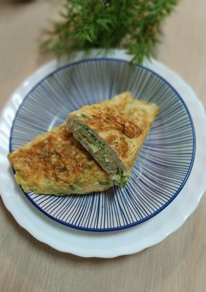 厚燒蔥花蛋 的食譜成品照片