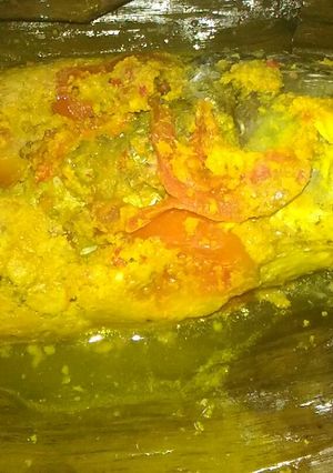 Foto resep Pepes ikan mas