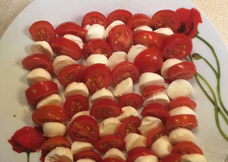 Caprese plate