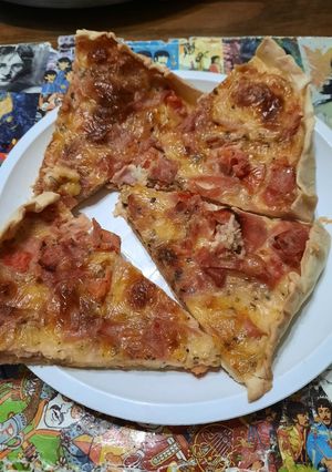 Una foto de Tarta a los 5 quesos